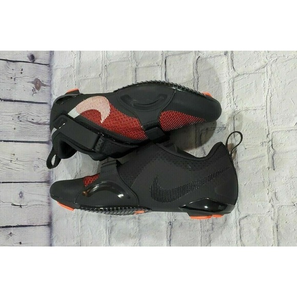 Nike SuperRep Cycle Black Red Cycling Shoes CJ0775-008 WOMENS SIZE 6.5 - Picture 6 of 7
